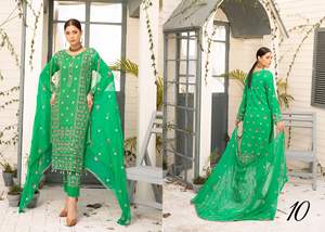 Ladies Cotton Kameez Shalwar Design <b>Women's</b> Party Wear Salwar Kameez <b>Suits</b> Made of Lawn - Product Image 2
