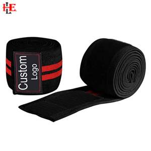 Enveloppe de genou en coton avec support élastique idéal pour l'haltérophilie, l'haltérophilie et le fitness en salle de sport | augmentez votre expérience d'entraînement - Product Image 3