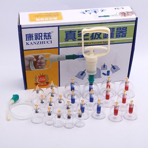 Productos al por mayor Equipo de fisioterapia corporal Medicina china Juego de masaje con ventosas al vacío Cuidado de la salud - Product Image 1