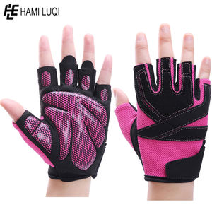 Training <b>Wrist</b> <b>Support</b> Weight Lifting Fitness <b>Gym</b> Gloves Custom Logo Sport Women Wholesale gloves for Workout - Product Image 2