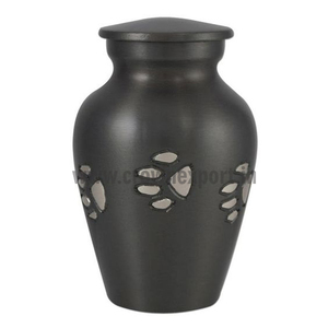 Urnes de crémation pour animaux de compagnie couleur grise urnes de crémation de lapin urnes en aluminium pour animaux de compagnie pour la crémation disponible en prix de gros de l'Inde - Product Image 6