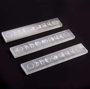 Bâton de sélénite en cristal naturel en gros pour l'artisanat de pierre semi-précieuse de guérison et de méditation d'énergie REIKI dans le style Feng Shui - Product Image 5