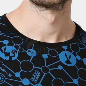 เสื้อยืดออกกำลังกายผู้ชายคุณภาพสูง ผ้าถัก 100% คอตตอน ระบายเหงื่อเร็ว แห้งไว สำหรับเล่นกีฬา - Product Image 4