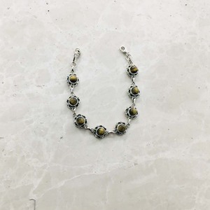 925 <b>Sterling</b> <b>Silver</b> Handmade Durable <b>Bracelet</b> Yellow Tiger Eye Cabochon Fashion Jewelry Unisex <b>Women</b> Wedding Gift Party - Product Image 2