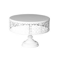 Soporte redondo de Metal para pastel, plato con tapa, bandeja para servir postre, precio al por mayor - Product Image 4