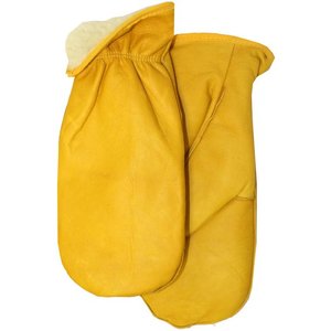 Gants de sécurité en cuir de vache, mitaines de construction en croûte de cuir - Product Image 1