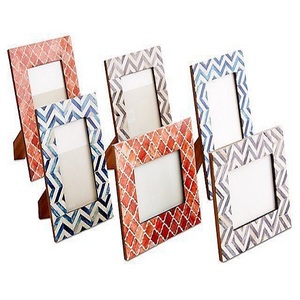 Antique Silver Resin Photo <b>Frames</b> Polished Finish for Home Decor and Decoration Made of Metal Glass and Iron - Product Image 2