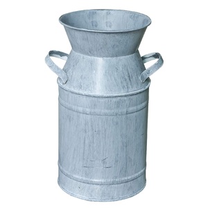 Florero galvanizado martillado de hierro, maceta de lujo de diseño hecho a mano, estilo clásico indio, venta al por mayor - Product Image 6