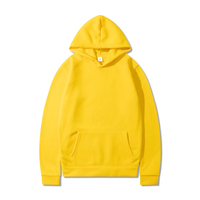Sweat à capuche polaire personnalisé sérigraphié en gros, nouveau design hiver, 100 % coton, teint uni, anti-plis, pour homme