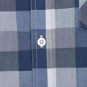เสื้อเชิ้ตผู้ชายคอลเลคชั่นธุรกิจ แขนยาว ลายทาง ทรงปกติ ผ้าฝ้ายฟลานเนลคุณภาพสูง 100% สำหรับฤดูหนาว เป็นมิตรกับสิ่งแวดล้อม - Product Image 6