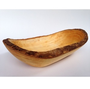 Rustique bois décoratif pâte bol pour la maison Offre Spéciale main planteur de bois sculpté à la main en bois pâte bol avec des prix bas - Product Image 5