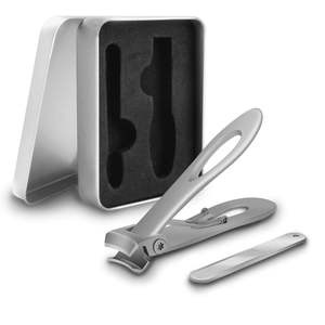 Coupe-ongles professionnel extra large/épais pour les orteils et les doigts, coupe-ongles en acier inoxydable robuste OBEXA NC-005 - Product Image 1