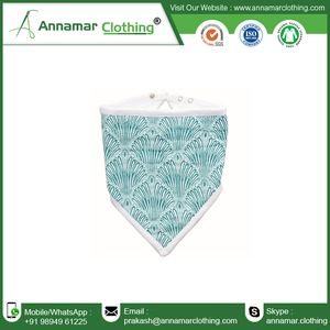 ผ้ากันเปื้อนผ้าฝ้ายพิมพ์ลายแบบกำหนดเองได้สำหรับเด็กทารกใช้ซ้ำได้ - Product Image 4