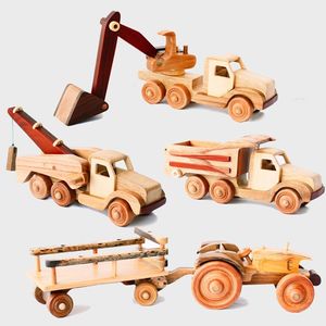 Hecho de madera semi camión transportador de juguete para los niños Angelina + 84327746158 - Product Image 6