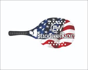Raquetas de Tenis Playa y Pádel Personalizadas con Fibra de Carbono y Vidrio, Combinaciones de Colores con Logotipos, Peso 310-330g, Longitud 50cm - Product Image 1