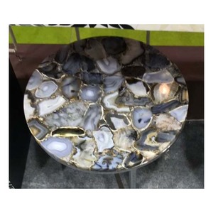 Natural Stone Agate Table Top - Product Image 1