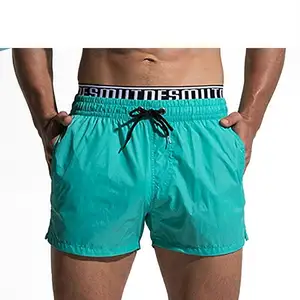 OEM service eco friendly men's swim shorts beach hot trunks recycled board bermuda shorts for boys