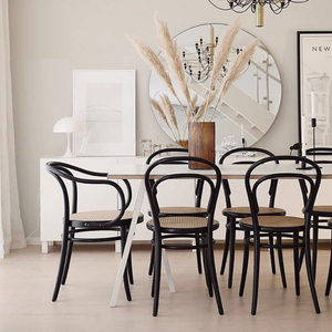 Simple Restaurant Dining <strong>Chair</strong> With <strong>Arm</strong> Rattan <strong>Chair</strong> Outdoor Wicker Home Fashions Restaurant <strong>Table</strong> and <strong>Chair</strong> Sets - Product Image 5