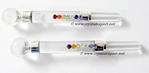 Curación Natural Fengshui herramienta Ojo de tigre Dorje Varitas tibetanas Vendedor superior Varitas curativas tibetanas en línea - Product Image 2