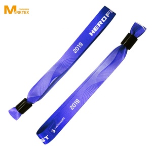 Promotional full color fabric wristband - Product Image 6