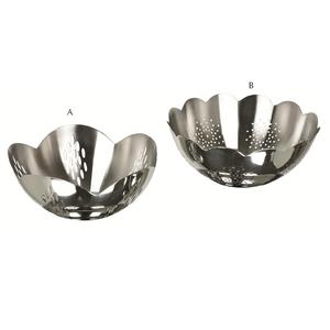 Stainless Steel Classic Eco-Friendly Polished Finish <b>Cupboard</b> Unit <b>Metal</b> Wire Fruit Bowl Pantry - Product Image 3