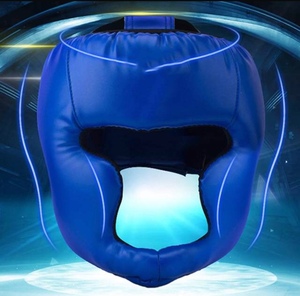 Hacer tu propio entrenamiento de boxeo de seguridad barato guardia casco boxeo para profesionales - Product Image 3