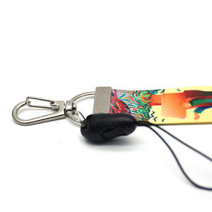 Nuovo Top Quality Van Gogh <span class=keywords><strong>notte</strong></span> <span class=keywords><strong>stellata</strong></span> Breakaway sublimazione portachiavi cordino per chiavi titolare della carta d'identità - Product Image 4