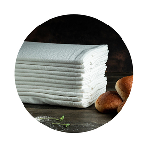 Serviette en forme de sachet de farine de coton, imprimée personnalisée, disponible sur le marché, prix usine - Product Image 1