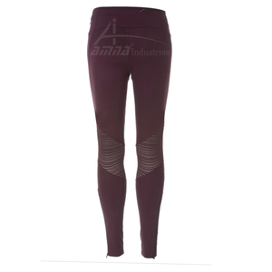 Best Selling Amna Industries Women <b>Legging</b> Reasonable Price Custom Made Spandex Polyester Anti-Bacterial Breathable Ankle-Length - Product Image 2
