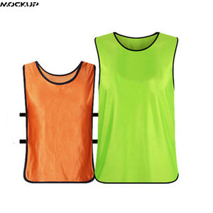 Chalecos y petos de entrenamiento de fútbol para adultos de verano, transpirables, estampados y personalizables para equipos deportivos - Product Image 4