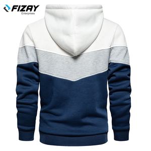 Échantillon gratuit OEM Ensemble sweat à capuche pluvier à manches longues pour hommes 50% coton 50% polyester Sweat-shirt imprimé d'hiver de grande taille Vente en gros - Product Image 4