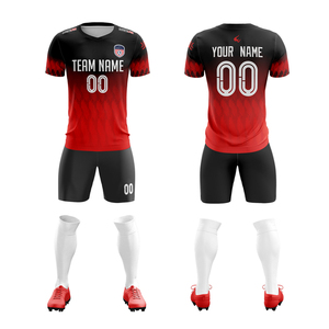 Desain Kustom Jersey Sepak Bola Seragam Penjaga Gawang Lengan Panjang Seragam Kiper Sepak Bola Set Pakaian Seragam Klub Sepak Bola Kustom - Product Image 1