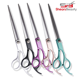 Kit de toilettage professionnel pour animaux de compagnie Ciseaux de chien incurvés en acier inoxydable pour chats avec capacités de charge - Product Image 2