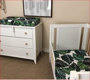 100% Organic cotton baby crib sheet with customized print private label - Product Image 3