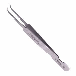 Meilleure pince à épiler pour Extension des cils, pincettes à bout pointu droites et courbées, professionnelles en acier inoxydable - Product Image 5