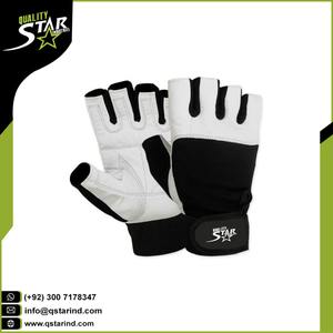 Gants de haltérophilie en cuir de vache, Design personnalisé, accessoire à quatre sens, pour la musculation, l'entraînement - Product Image 6