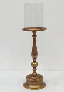 Premium Vintage Modern Fancy Venta caliente Aluminio Vela Pilar Soporte Portavelas decorativo para la decoración del hogar y la sala de estar - Product Image 6