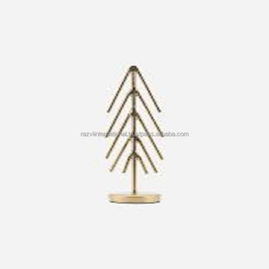 2020 Adorno de árbol de Navidad de metal galvanizado Adornos navideños de metal elegante - Product Image 4