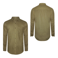 Camisa de Vestir Casual de Manga Larga para Hombre, 100% Algodón, Transpirable, Tallas Grandes, Camisas de Verano de Alta Calidad, Secado Rápido, Opciones Personalizables