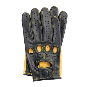 Gants de conduite en cuir d'hiver pour hommes et femmes Chaleur Fonctionnalité de l'écran tactile Doublure en coton-Gants de sécurité les plus récents pour la vente en gros - Product Image 6