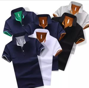 Polos de hombre personalizados al por mayor logotipo impreso en 3D Golf de negocios informal de manga corta para uso diario - Product Image 3