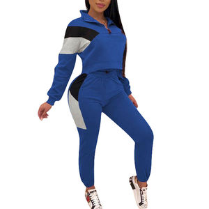 Conjuntos deportivos de deporte de secado rápido de 100% algodón para mujer al por mayor - Product Image 2