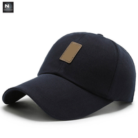 Gorra de béisbol de la liga de béisbol para hombre, gorro de béisbol con espalda cerrada, algodón lavado en blanco, 6 paneles, 2021