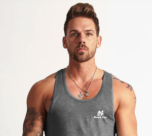 Débardeur d'entraînement musculaire pour hommes Débardeur de voyage sans manches en coton pour hommes Débardeur de gym personnalisé pour hommes Débardeur d'été unisexe OEM - Product Image 3