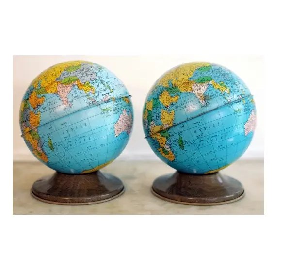 Desain Terbaik globe plastik peta dunia penggunaan kantor dan Lap juga peralatan makan tren sekolah atas juga menggunakan barang Sekolah
