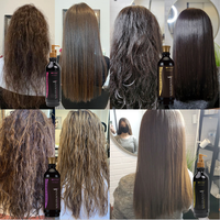 Cheveux crépus bouclés Afro, sans formaldéhyde, protéine en collagène hydratant, renforce la chevelure à la kératine, traitement à la kératine, offre spéciale, en stock