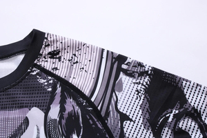 Chemises de Compression à manches longues pour hommes, protection contre les éruptions cutanées Bjj Rashguard MMA pour hommes - Product Image 4