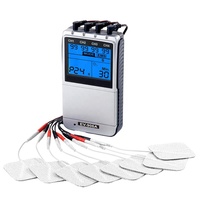 Unidad TENS EMS Digital de 4 Canales Everyway EV-906A con Alivio del Dolor y Fortalecimiento Muscular