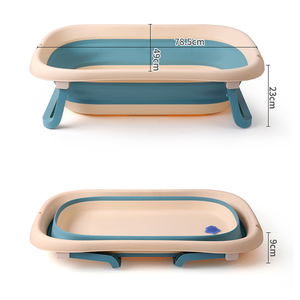 Multifuncional bebé plegable bañera para bebé niños portátil Boon plegable bañera - Product Image 1