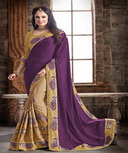 เสื้อผ้าผู้หญิงอินเดียพิมพ์ลายโดยส่วนใหญ่สำหรับผู้หญิงเสื้อผ้าแนวปักลายทำจากหิน surat - Product Image 5